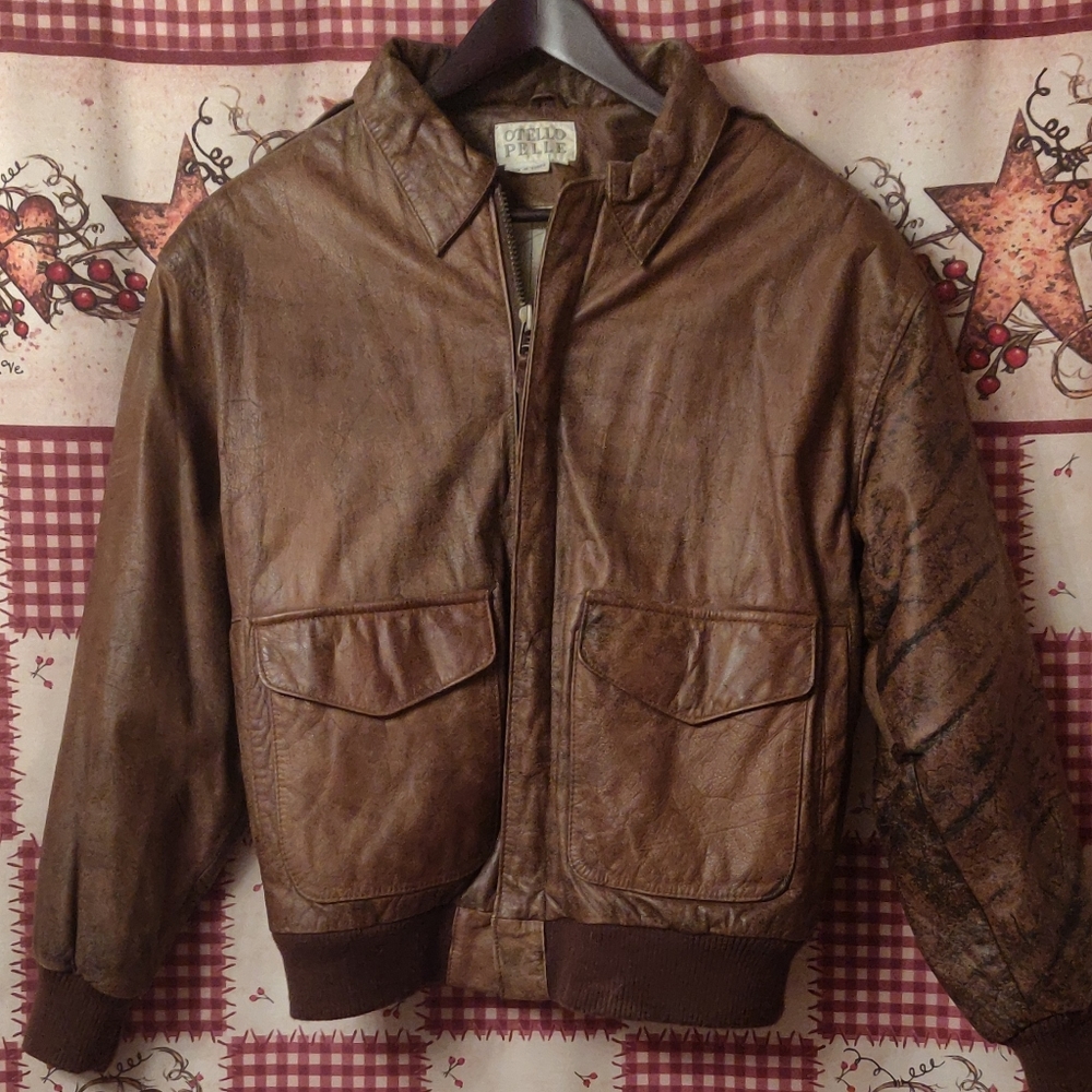 Othello Pellet leather jacket